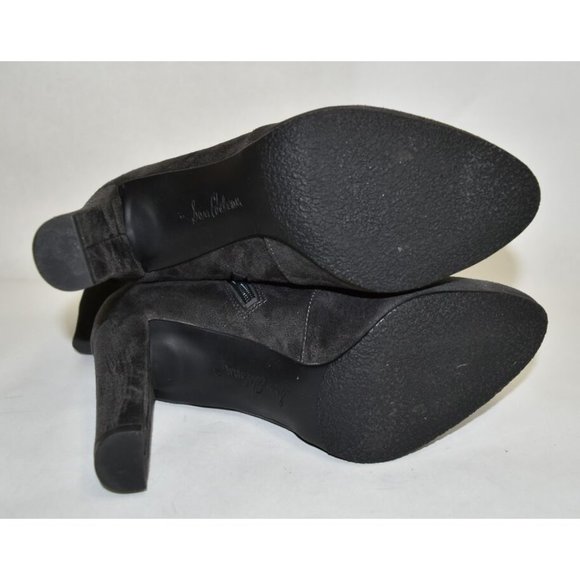 Sam Edelman 'kent' Sz 10 Over-the-Knee Dark Gray Suede Boots OTK T3 - Picture 6 of 7